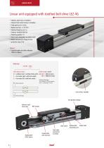 Linear units with toothed belt drive-6
