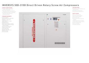 Direct driven screw compressors - 4