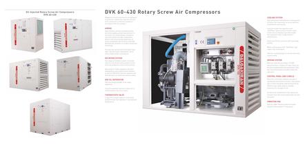 DVK 60-430 screw compressors - 3