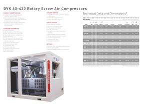 DVK 60-430 screw compressors - 4