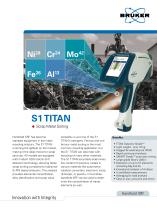 S1 TITAN Scrap/Recycling brochure - 1