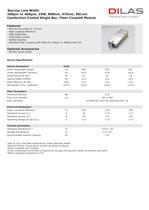 MF Narrow Line Width Conduction-Cooled, Fiber-Coupled - 1