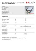 Multi-Bar Modules - Narrow Linewidth 976nm - 1