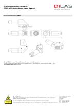 Processing Head, 90° Bended Version (PHFx9-B) - 2