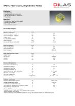 Single Emitters Fiber-Coupled, Single Emitter Module - 1