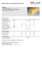 Water-Cooled Fast-Axis Collimated & Uncollimated (Single Bar) - 1