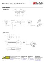 Water-Cooled Fast-Axis Collimated & Uncollimated (Single Bar) - 2