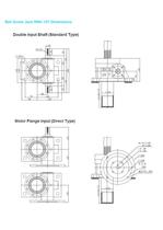 Ball Screw Jack RNK-10T(2)-2