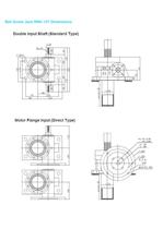 Ball Screw Jack RNK-15T(1)-2