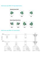 Ball Screw Jack RNK-15T(2) - 4