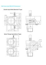 Ball Screw Jack RNK-20T-2