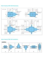 Bevel Gearbox RNV-200-2