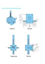 Cubic Screw Jack RNF055-2