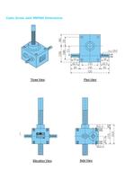 Cubic Screw Jack RNF060-2