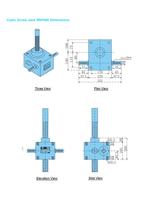 Cubic Screw Jack RNF080-2