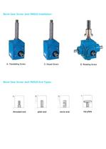 NOSEN Bevel Gear Screw Jack RNS25-3