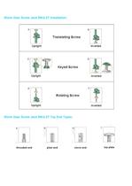 Small Worm Gear Screw Jack RN-0.5T-3