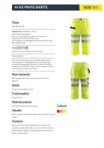 HI-VIS PIRATE SHORTS 1539 1811