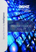 GANZ  Product Guide 16-17 - 1