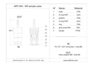 Art.045 - ORing sample valve-1