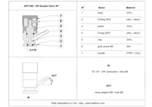 Art.090 - 30° ORing sample valve-1
