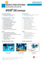 APAFOR® 340 remorque - 2