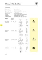 Miniature Slide Switches - 11