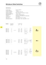 Miniature Slide Switches - 1