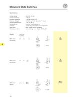 Miniature Slide Switches - 7