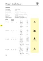 Miniature Slide Switches - 9