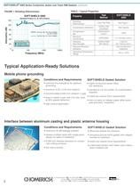 SOFT-SHIELD® 5000 Series Conductive Jacket over Foam continued Low Closure Force EMI Gaskets - 2