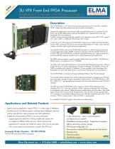 Xilinx Virtex-6 FPGA Front End Processing Board - Model TIC-FEP-VPX3b - 1