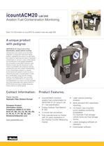 Icount Condition Monitoring Product Catalogue. IPD, ACM20, ACM20 Z2 and icountBS - 3