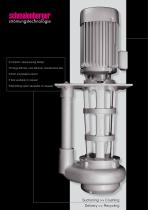 Delivery pump with integrated chip crusher type SZcut-2