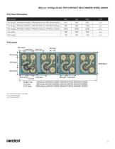 850 nm 10 Gbps DUAL TOP CONTACT MULTIMODE VCSEL ARRAY - 3