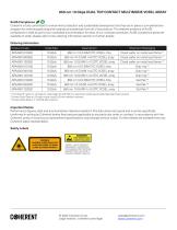 850 nm 10 Gbps DUAL TOP CONTACT MULTIMODE VCSEL ARRAY - 4