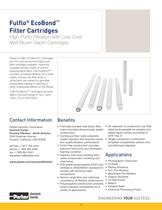 Fulfl o® EcoBond? Filter Cartridges-1
