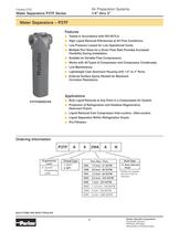 Dryer Products: Liquid Separators, Drain Valves, Refrigeration Dryers & Desiccant Dryers - Catalog 0722-10