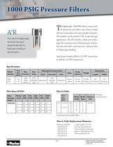 High Pressure Filters - 13