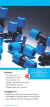 JG Speedfit® Blue - A new improved range of Push Fit Fittings for Cold Water Services - 3