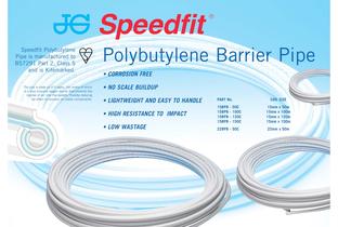 JG Speedfit® Polybutylene Barrier Pipe Leaflet - 1