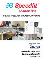 THE PUSH-FIT SOLUTION FOR UNDERFLOOR HEATING - 1