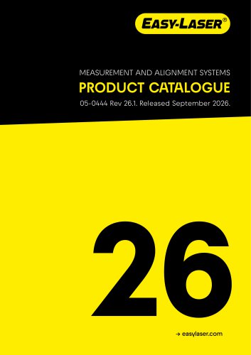 Easy-Laser&reg; Product Catalogue