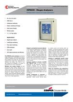 4 Gas Monitoring System For Biogas (Wall Mount) - GIR5500 - 1