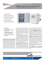 K1650 hydrogen purity and purge gas analyser - 1