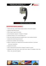Hotline prison telephone KNZD-55 analogue-1