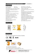 Moistureproof telephone with LCD display KNSP-18LCD VoIP - 2