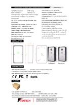 Robust video intercom Product model：KNZD-47A-2