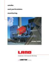 Smoke and particulates monitoring model 4200-1