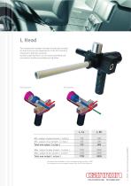 L Mixing Head: Two Components Straight-Through Mixing Head suitable for the most common applications of the Polyurethane chemistry - 1